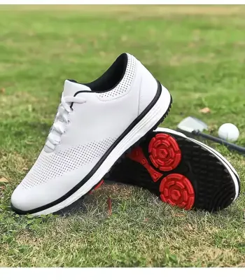 LEATHER GOLF SHOES FOR MEN